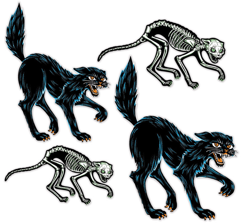 Beistle Vintage Halloween - Jointed Cats