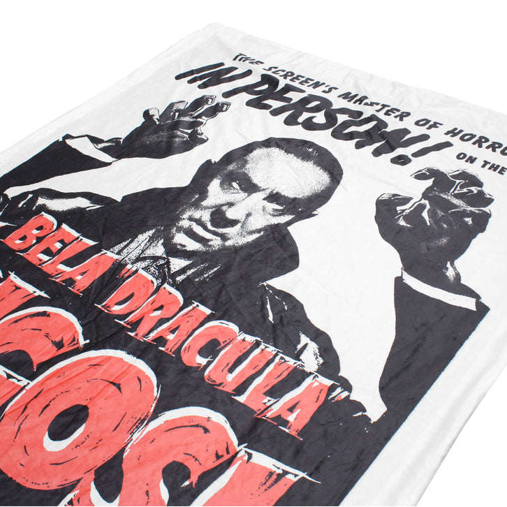Bela Lugosi Dracula Throw Blanket