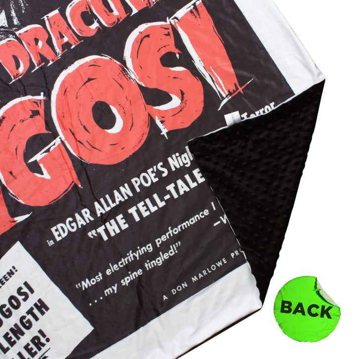 Bela Lugosi Dracula Throw Blanket