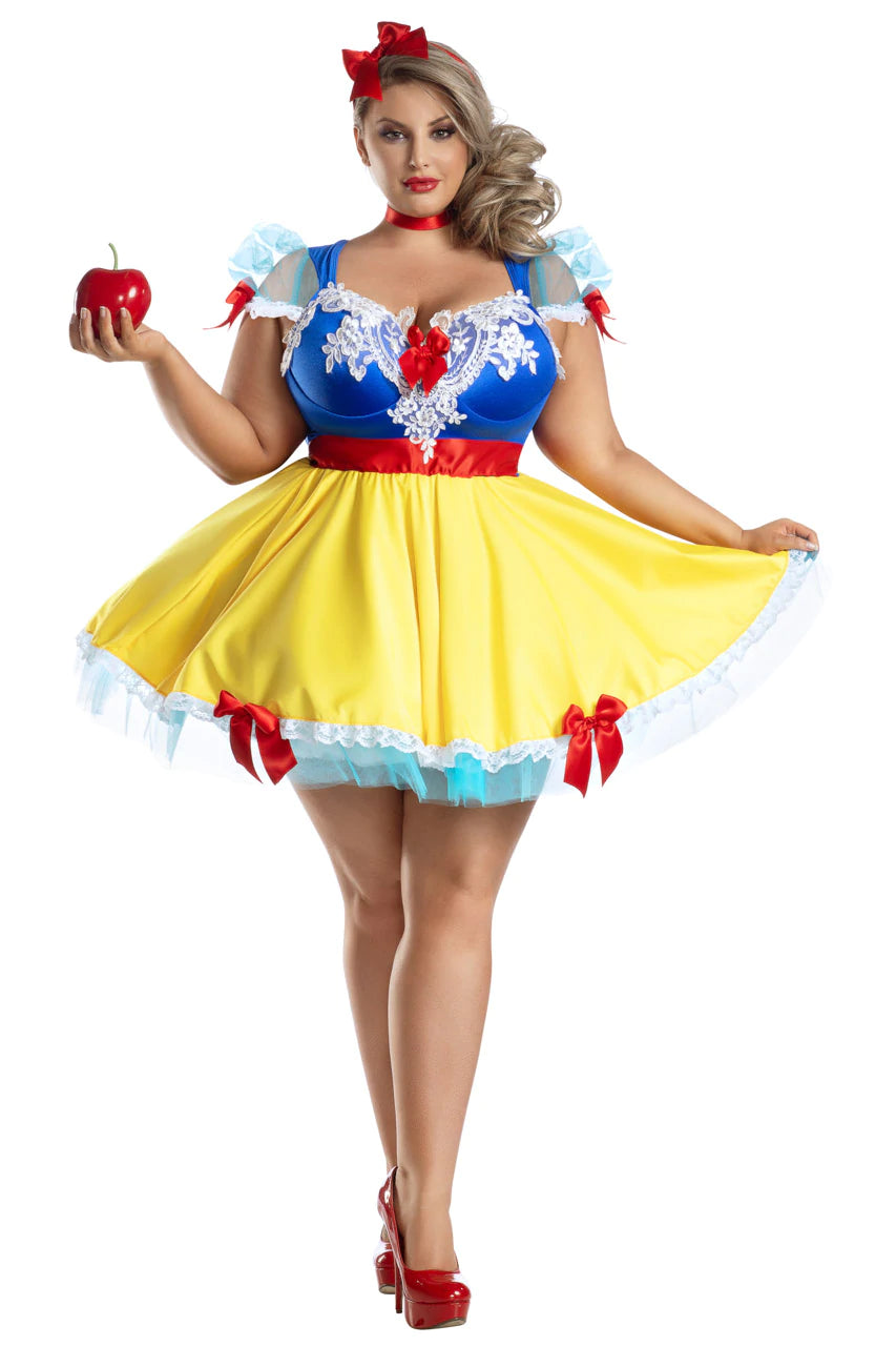 Plus Size Snow White Dresses Snow Apple Princess Plus Size Costume
