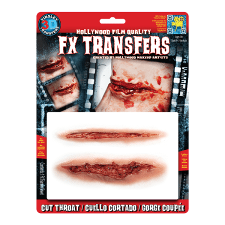 Tinsley Transfers 3D FX Transfer - Cut Throat