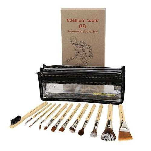 Bdellium Tools - SFX 12PC Brush Set with Double Pouch (1st Collection)