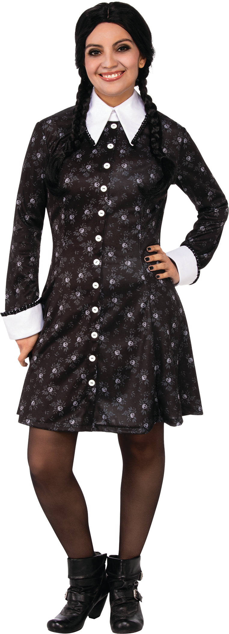  Rubie's Women's Wednesday Costume Nevermore Academy Uniform :  Clothing, Shoes & Jewelry