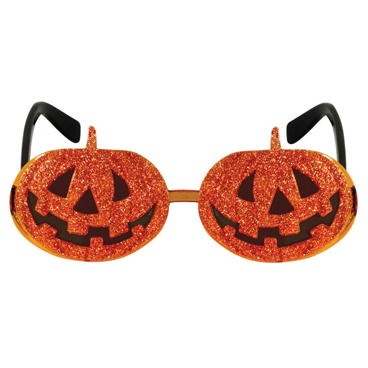 Glittered Jack-O-Lantern Fanci-Frames