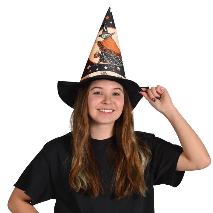 Vintage Felt Witch Hat