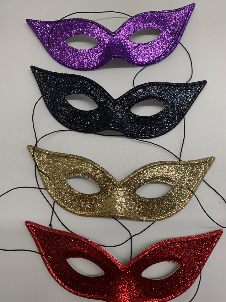 Harlequin Glitter Mask