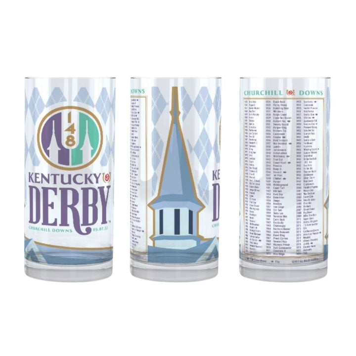 148th Kentucky Derby - Oaks & Derby Glass Set