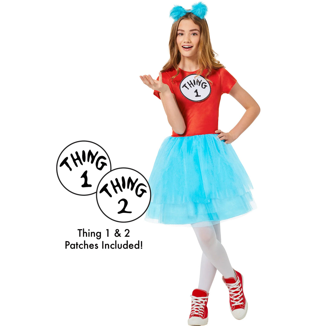 Dr. Seuss Thing 1 & 2 Costume Child