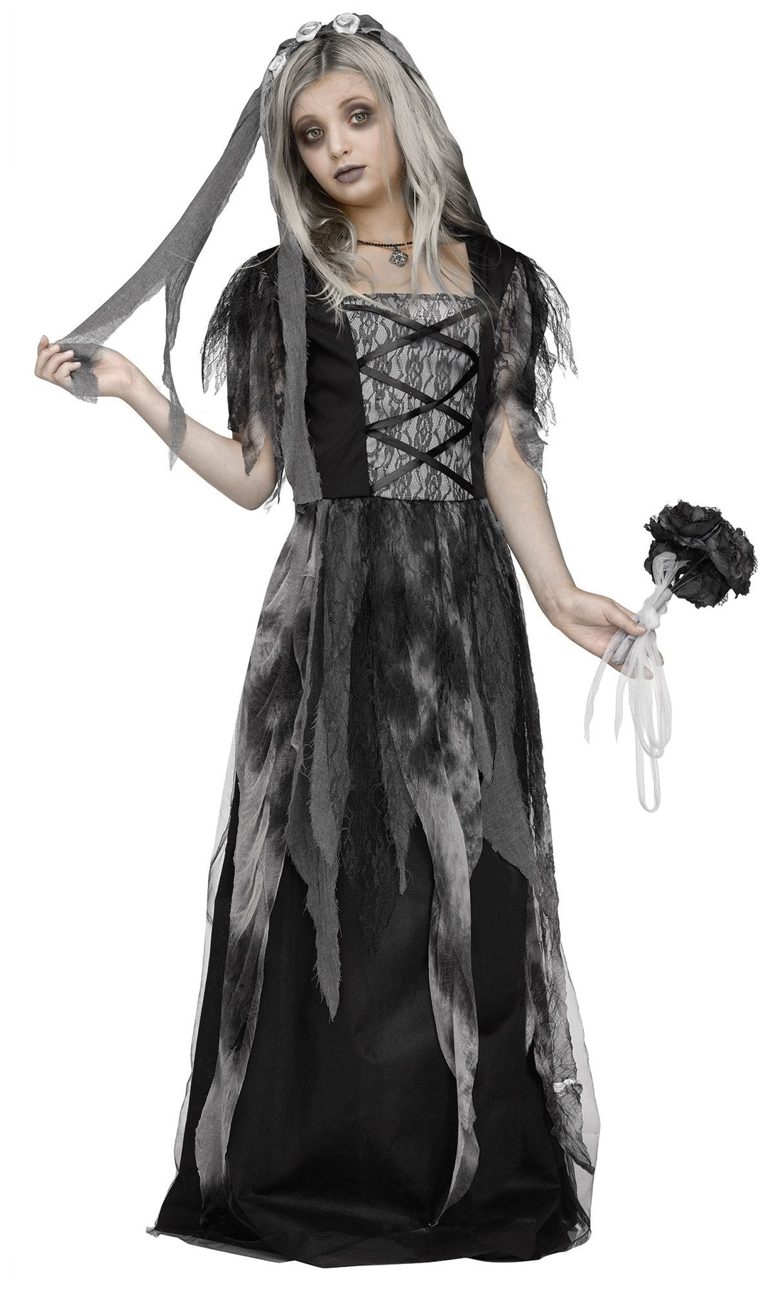 Cemetery Bride Girl Costume