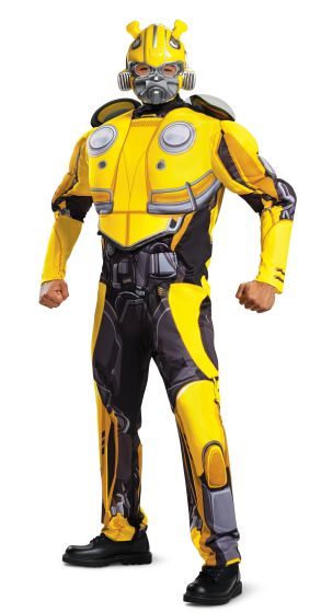 Bumblebee Movie Classic Muscle Adult Costume