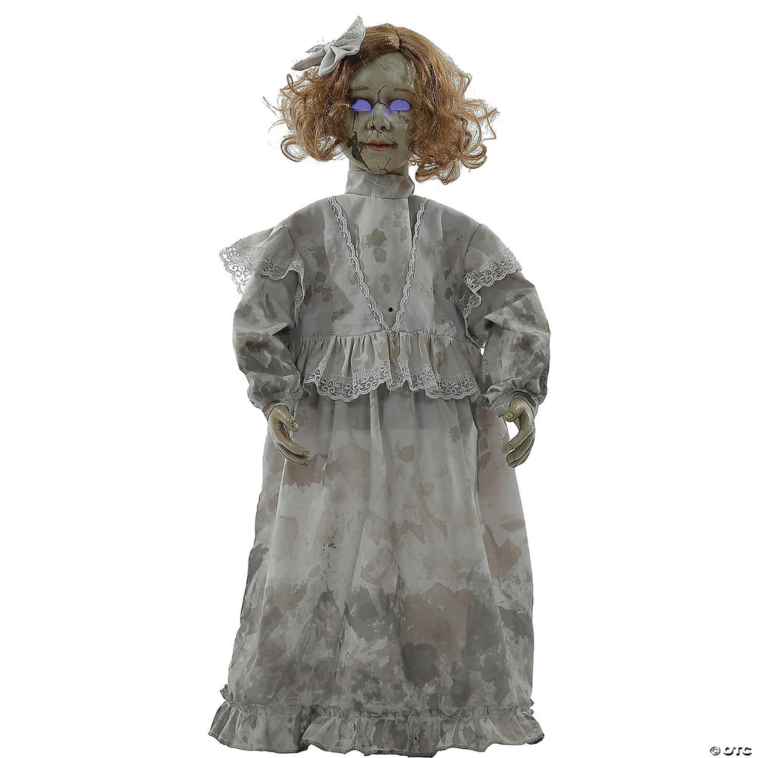 Animated Cracked Victorian Doll Prop