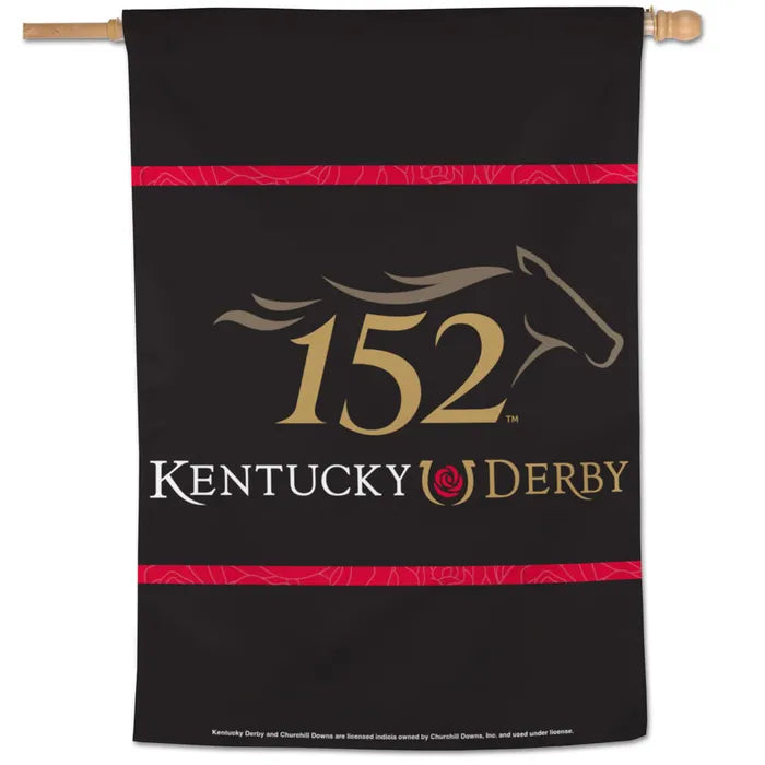 Kentucky Derby 152 Vertical Flag