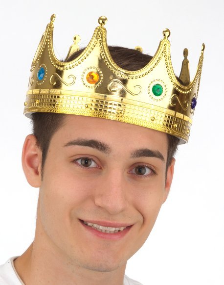 King Crown with Jewels - Adult