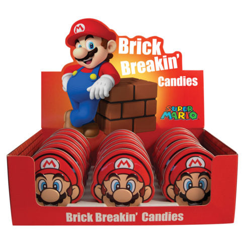 Nintendo Mario Brick Breakin Candy Tin