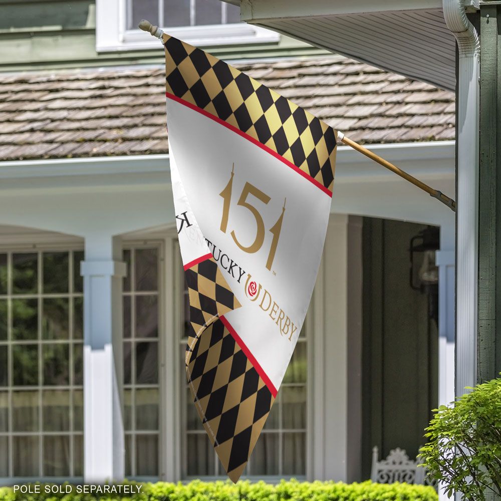 Kentucky Derby 151 Official 28" x 40" Vertical Flag