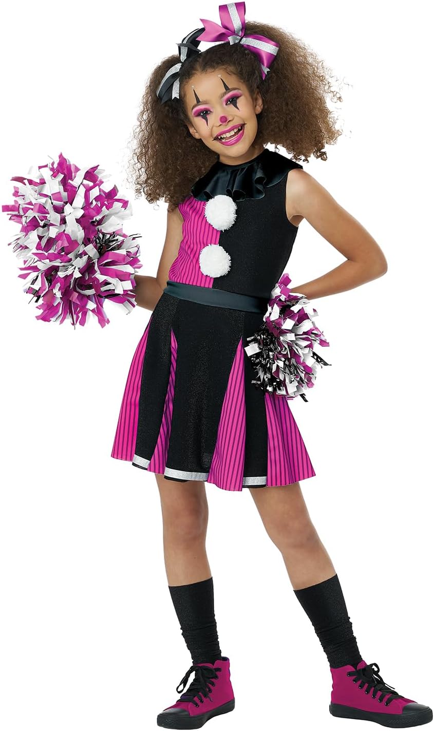 Cheer-Ful Clown Girl Costume- Child