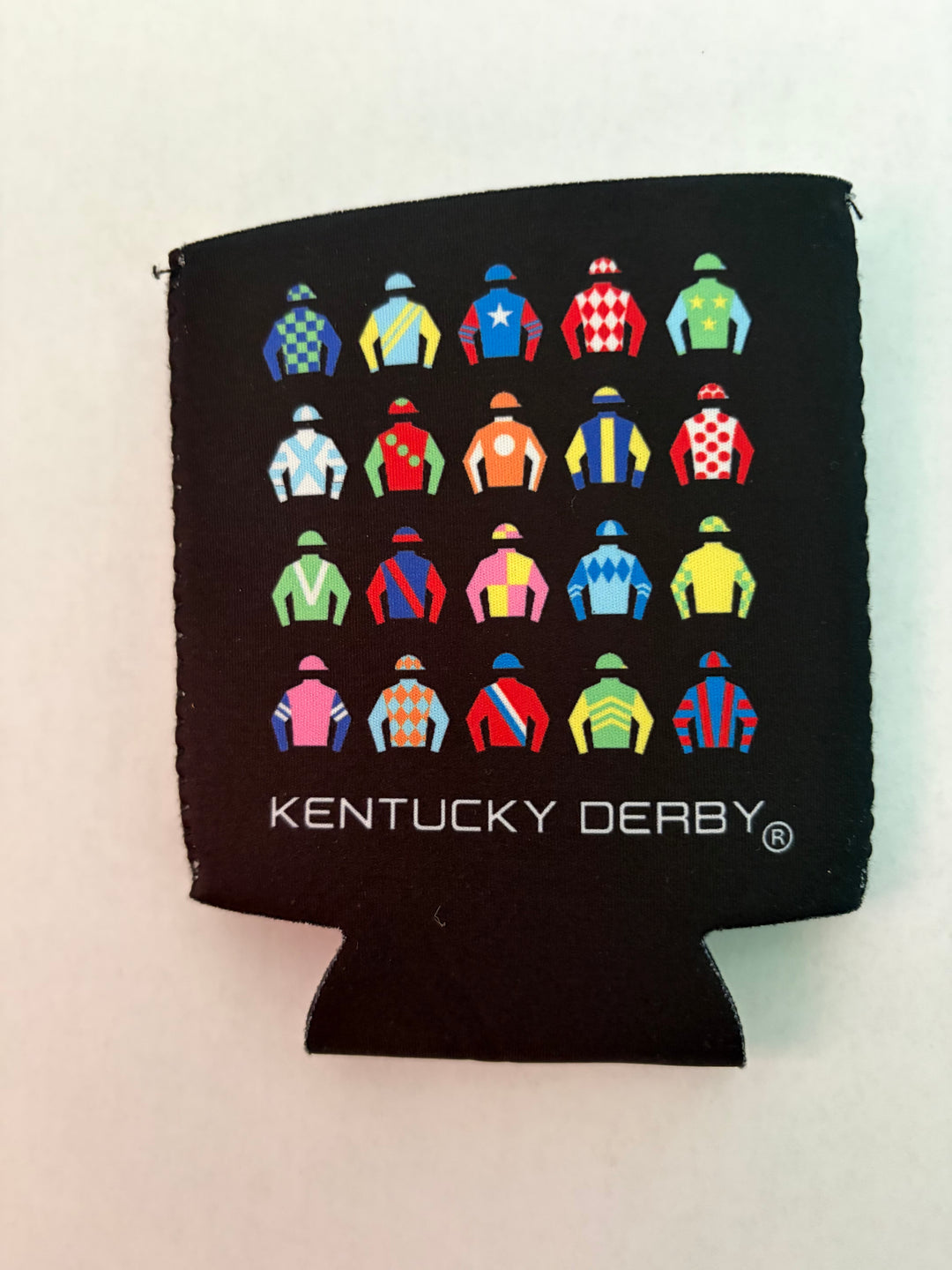 Kentucky Derby Jockey Shirts 12oz Can Koozie