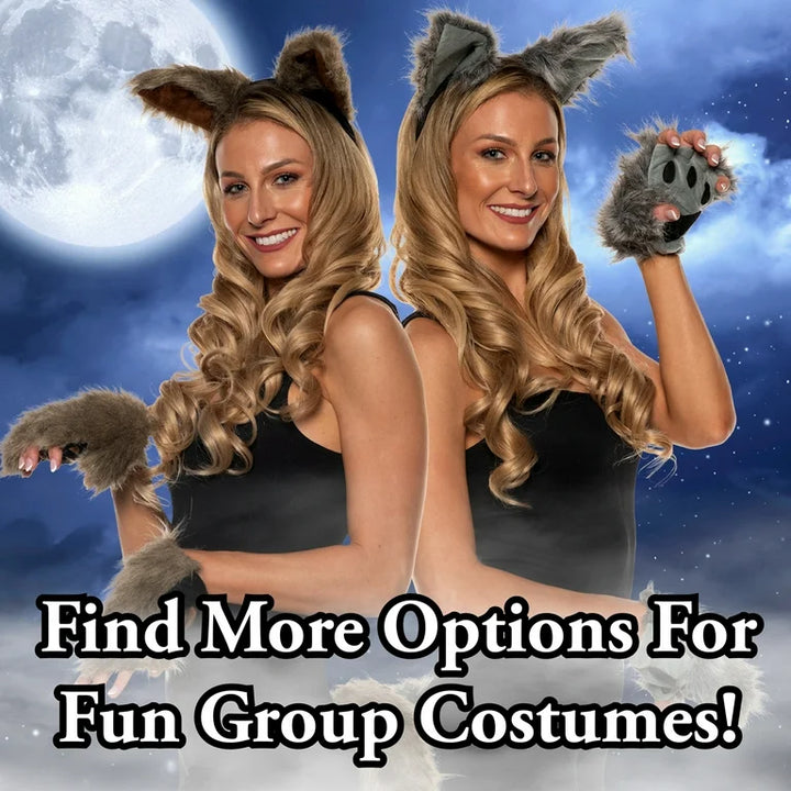 Werewolf Ears Tail and Paws Set
