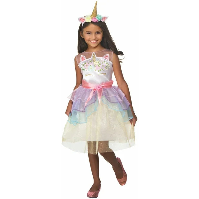 Pastel Unicorn Child's Costume