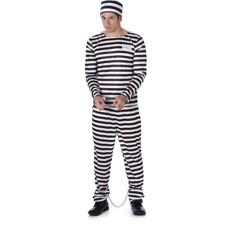 Hard Time Convict Costume - Adult