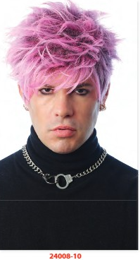 Rap Rocker Pink Wig