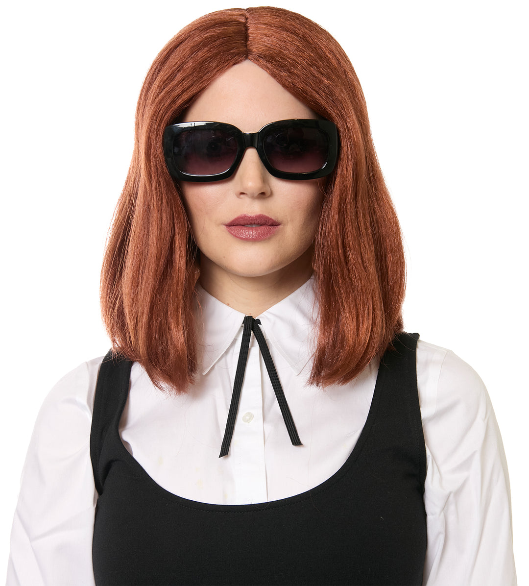 Blunt Bob Natural Auburn Wig Adult