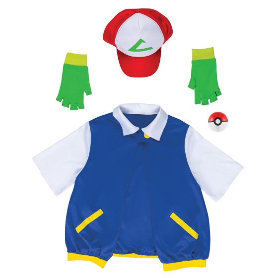 Ash Ketchum Adult Accessory Kit - Pokémon