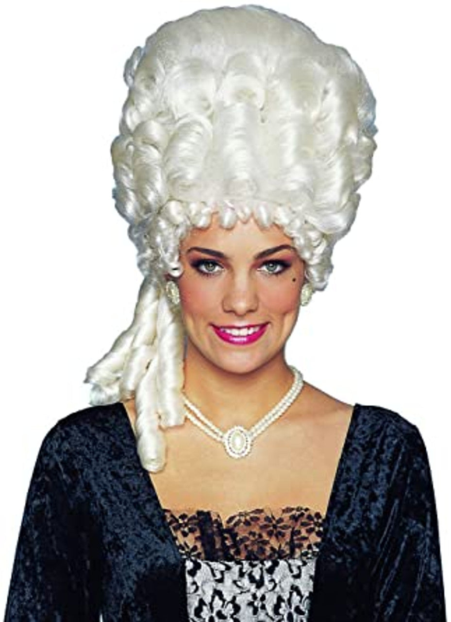 Deluxe Marie Antionette Wig - White