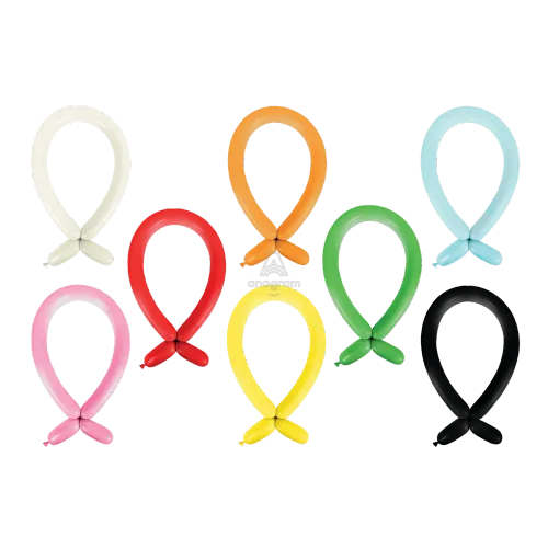 260Q Qualatex Balloons Pkg. 100 pc. Traditional Colors