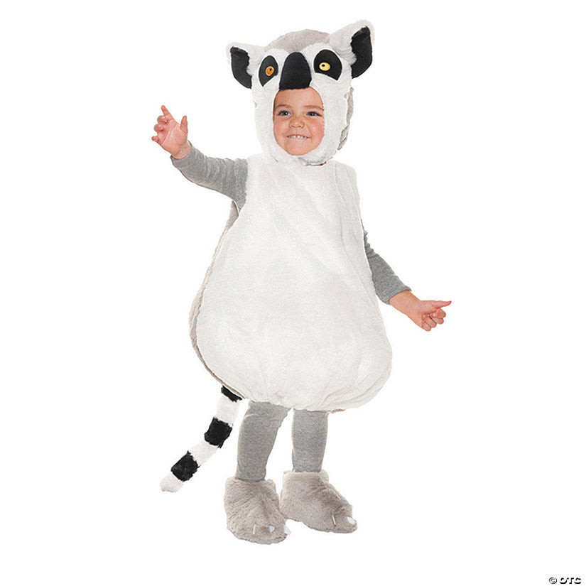 Belly Babies - Ring Tail Lemur Toddler Costume