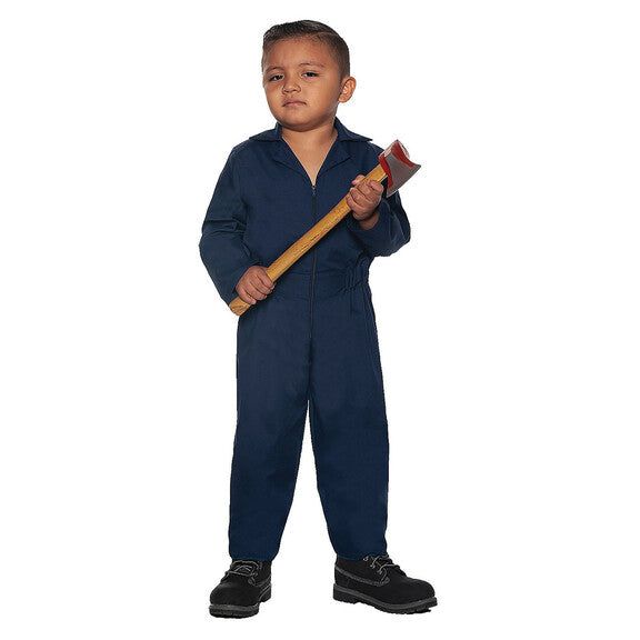 Horror Toddler Jumpsuit - Blue