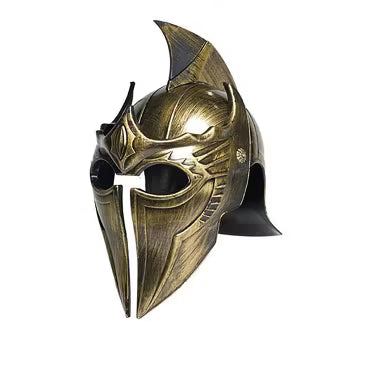 Gladiator Point Helmet - Gold