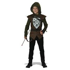 Outlaw Robinhood Renaissance Costume - Child