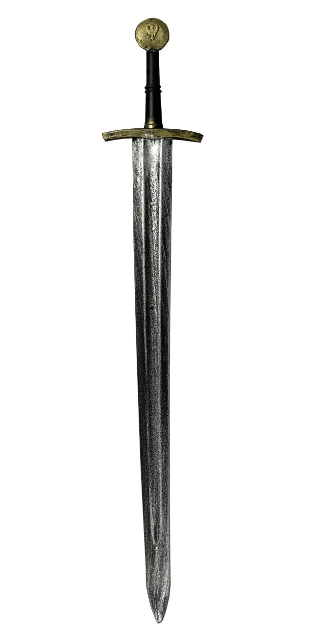 Knight Stamped Silver Sword