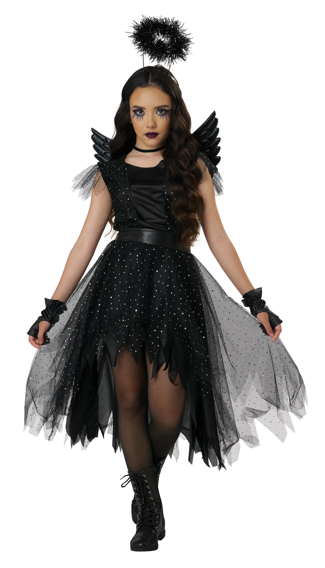 Dark and Dazzling Angel Child Costume