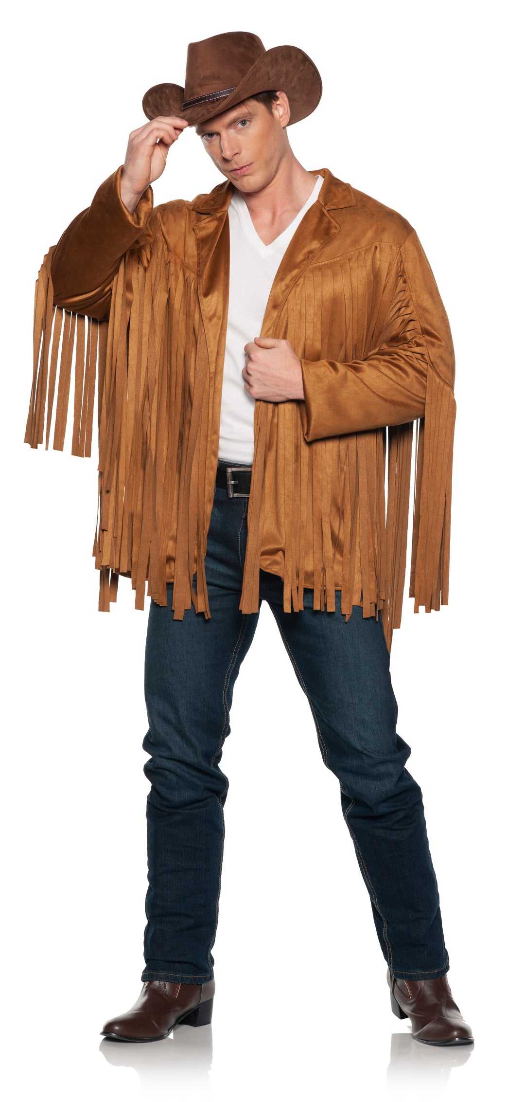 Western Fringed Jacket Adult Costume