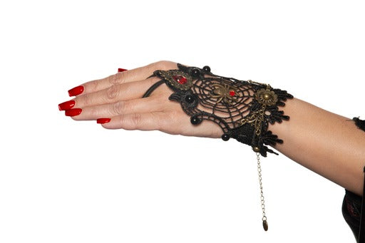 Spider Web Gauntlet Jewelry