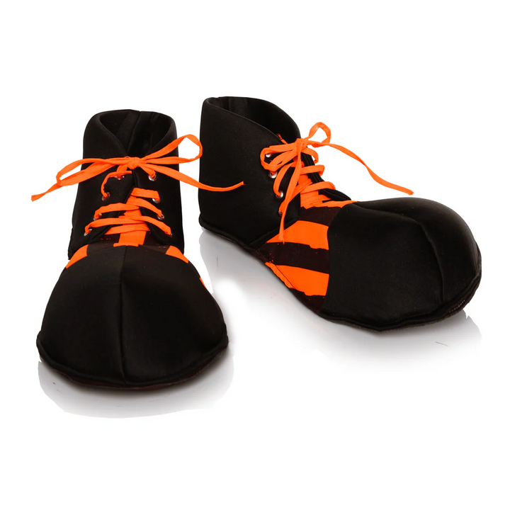 Blacklight Reflective Clown Shoes - Adult