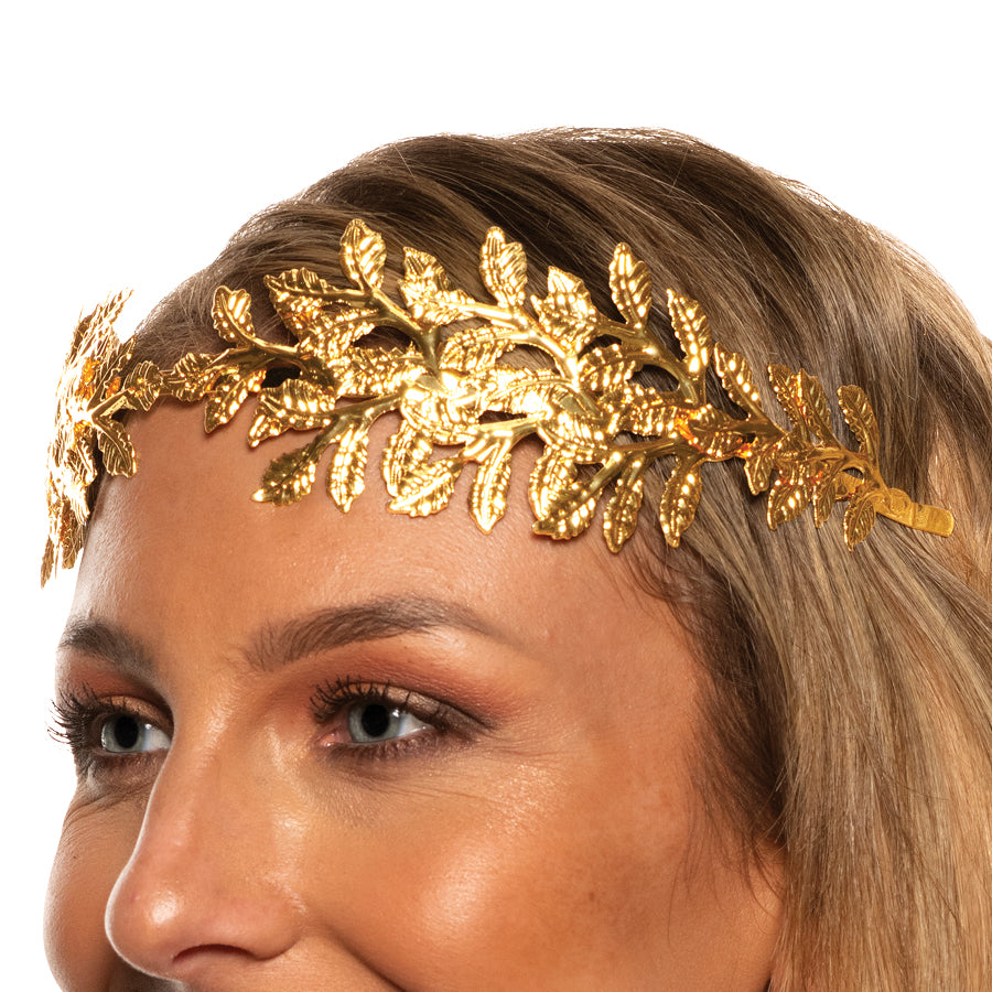Greek Gold Leaf Tiara