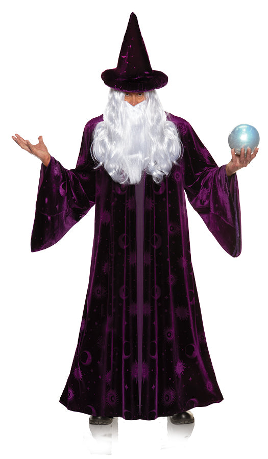 Midnight Mystic Wizard Costume Adult