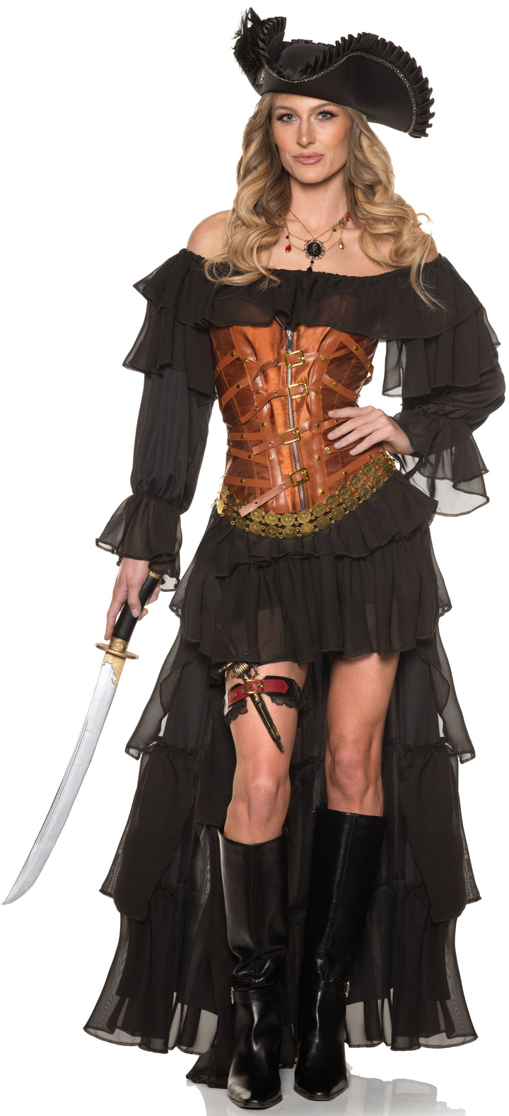 Women’s Blackheart Pirate Costume- Adult