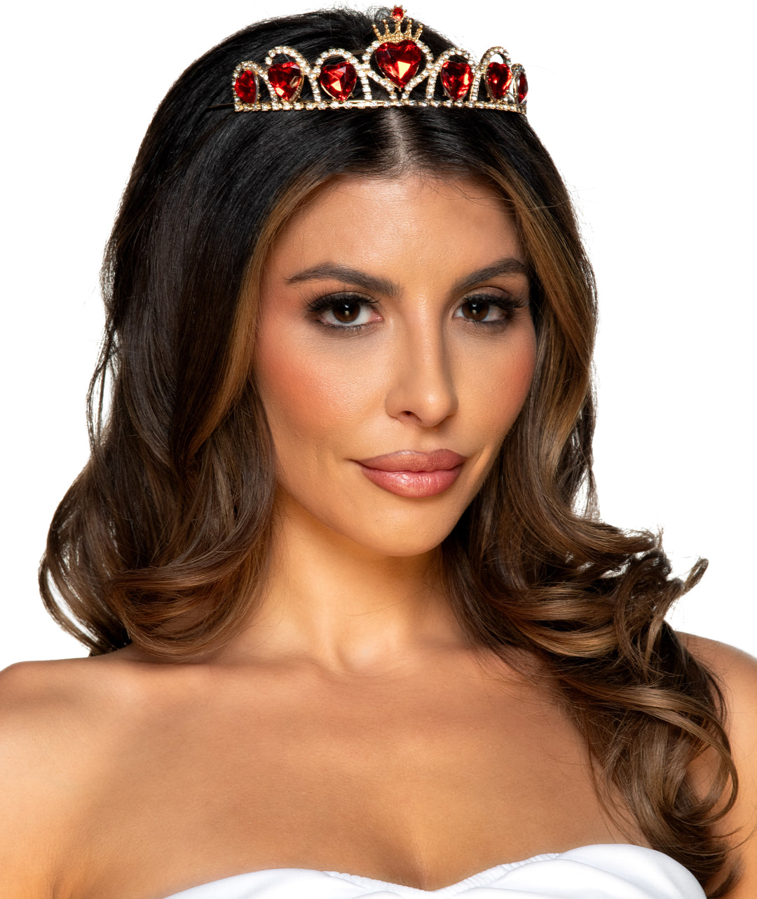 Gold Queen of Hearts Tiara