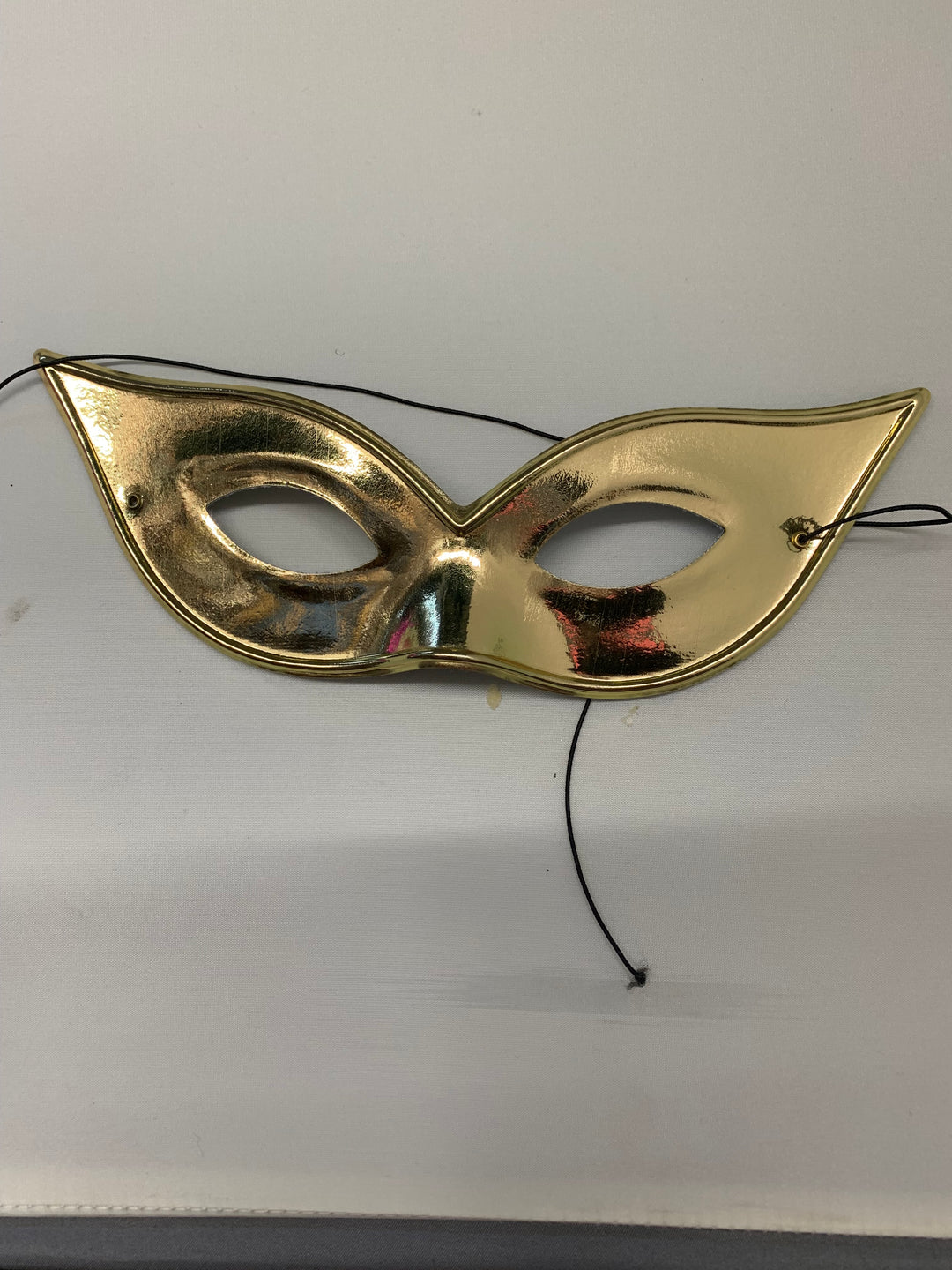 Italian Harlequin Metallic Half-Mask - Assorted Colors