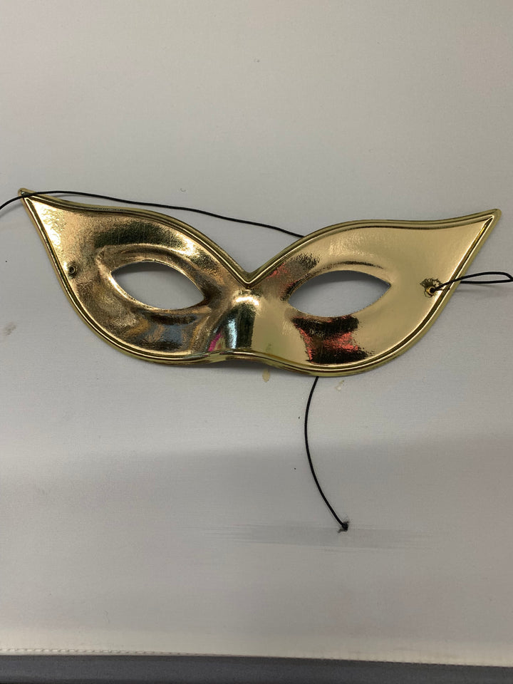 Italian Harlequin Metallic Half-Mask - Assorted Colors