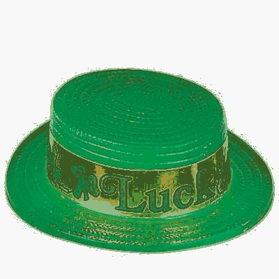 St. Patrick's Luck of the Irish Skimmer Hat