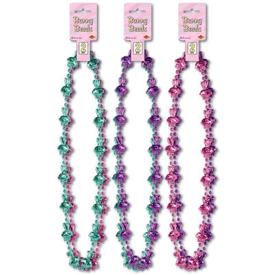 Metallic Bunny Beads 2 Pack