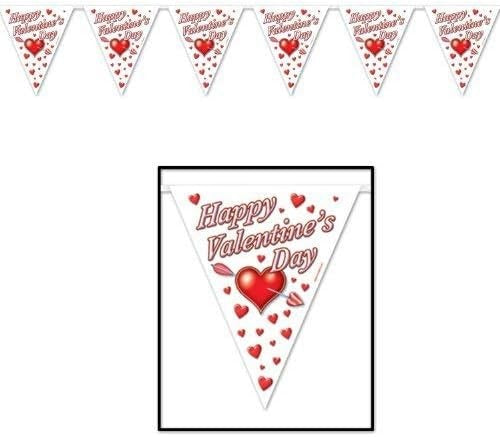 Valentine's Day Pennant Banner