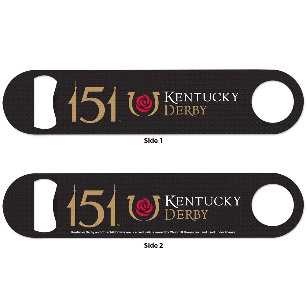 Kentucky Derby 151 Double Sided Bottle Openter