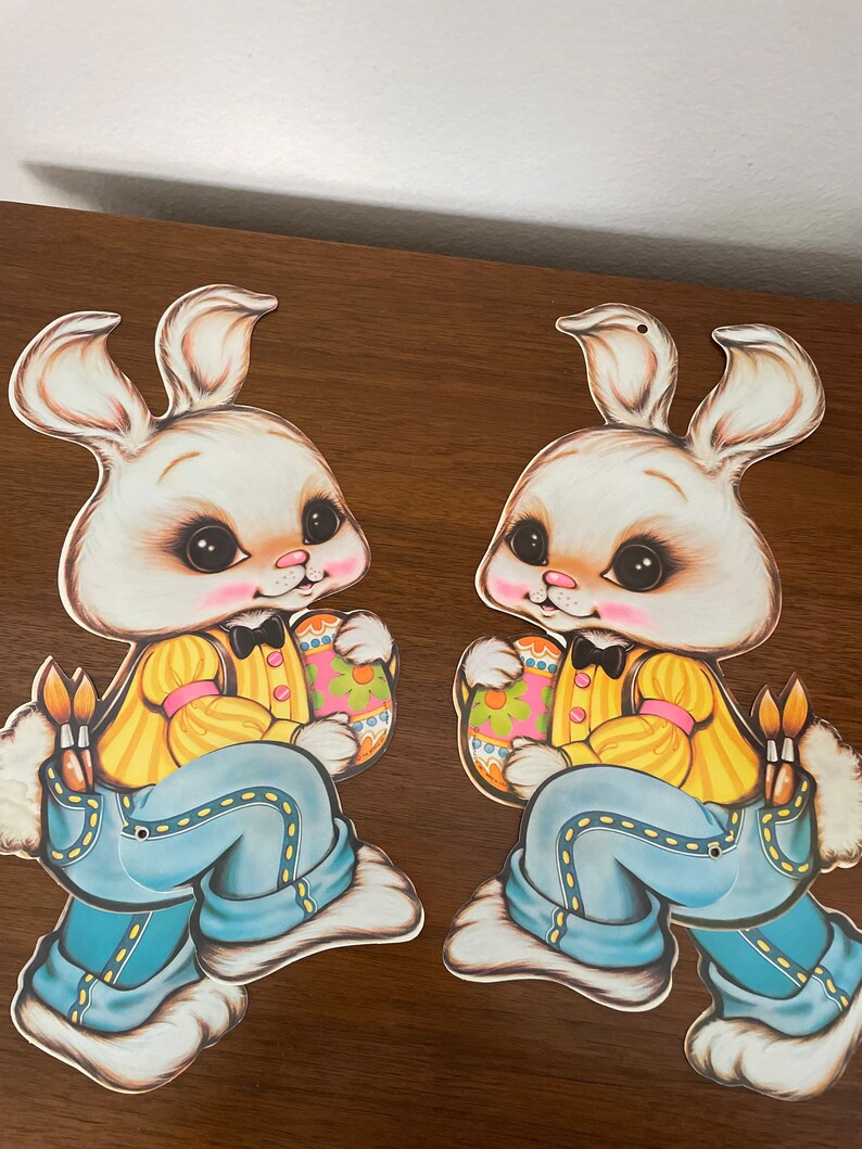 Vintage 16" Jointed Bunnies - 2 per Pkg