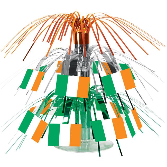 Irish Flag Mini Cascade Centerpiece